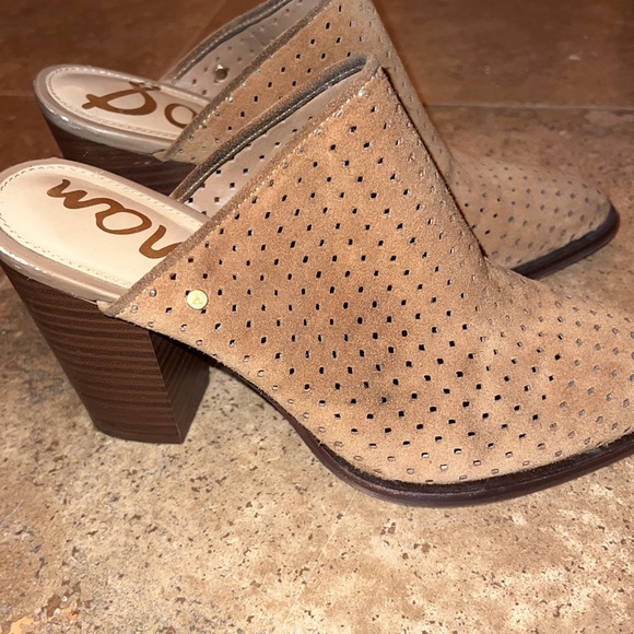 Sam Edelman leather mules size 7 - Picture 4 of 6